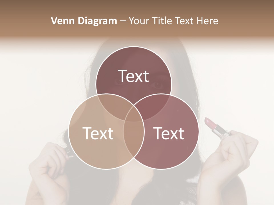 Put Fashion Makeup PowerPoint Template