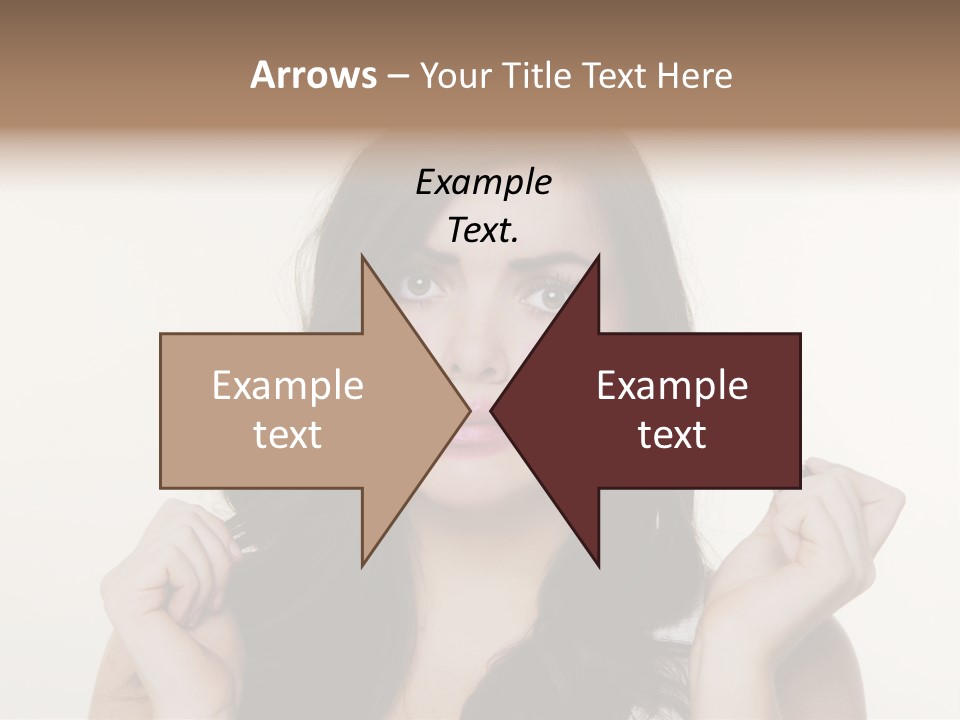 Put Fashion Makeup PowerPoint Template