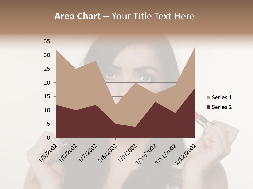 Put Fashion Makeup PowerPoint Template