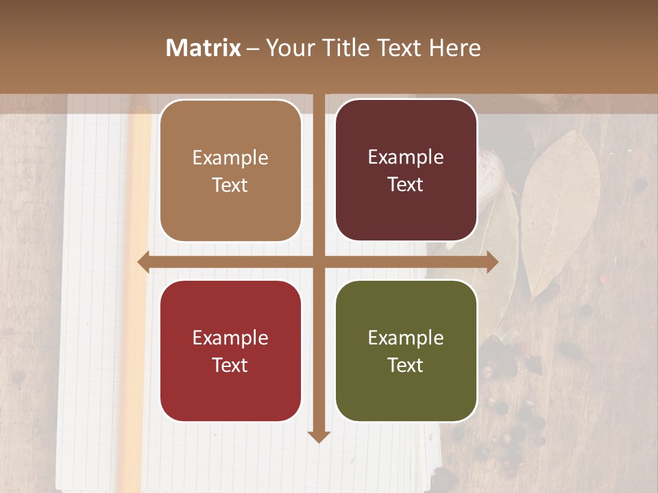 Food Spices Village PowerPoint Template