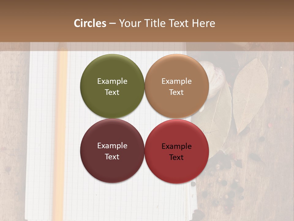 Food Spices Village PowerPoint Template