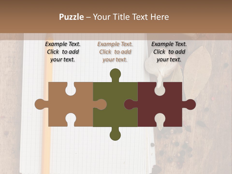 Food Spices Village PowerPoint Template