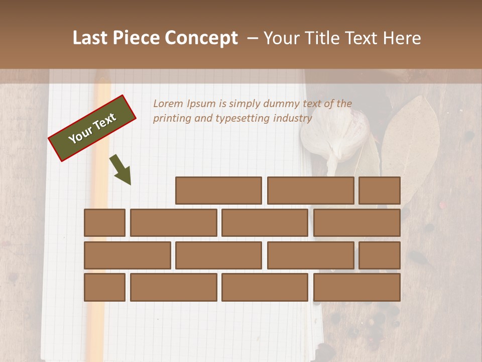 Food Spices Village PowerPoint Template