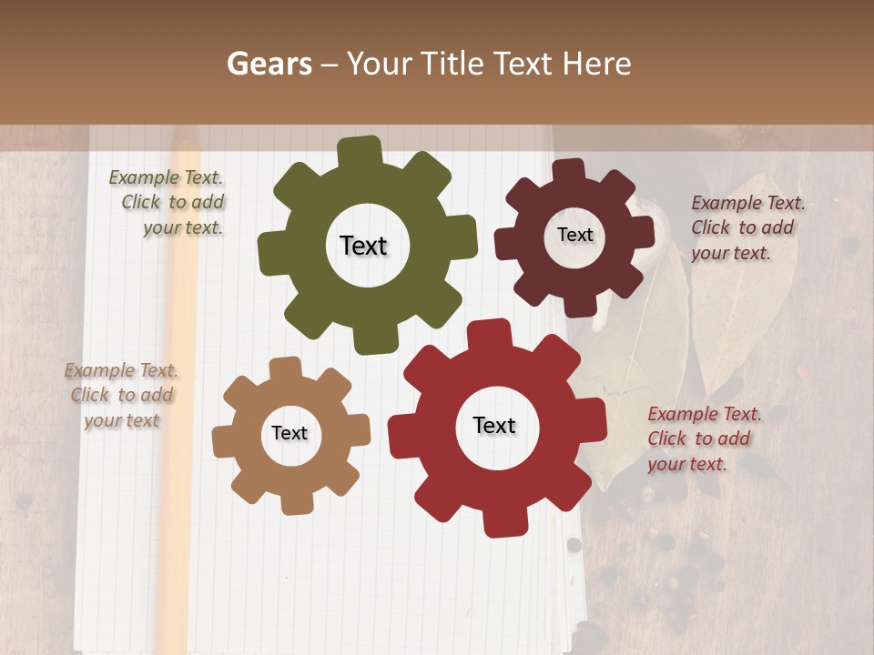 Food Spices Village PowerPoint Template