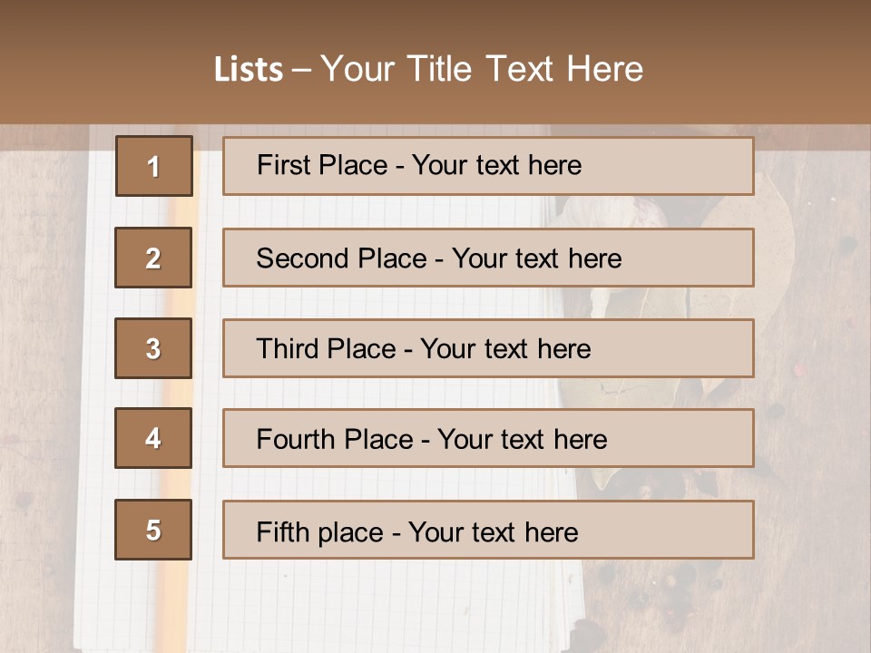 Food Spices Village PowerPoint Template