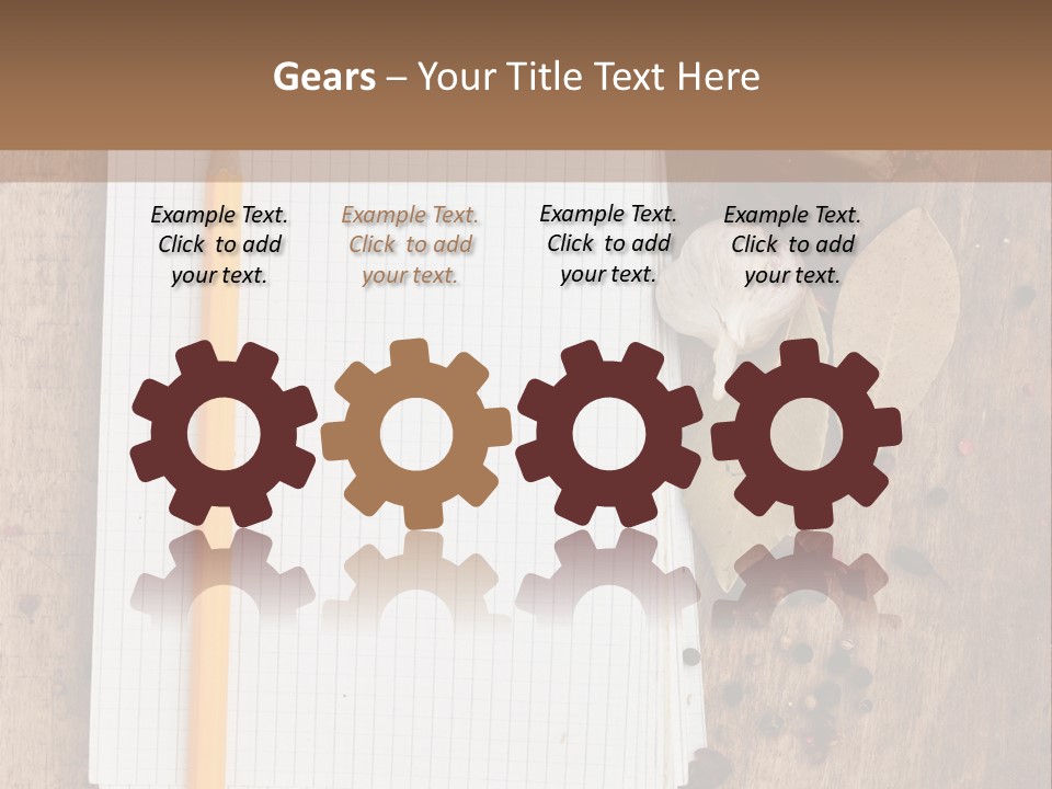 Food Spices Village PowerPoint Template