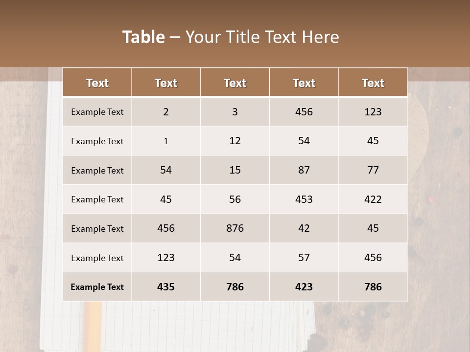 Food Spices Village PowerPoint Template