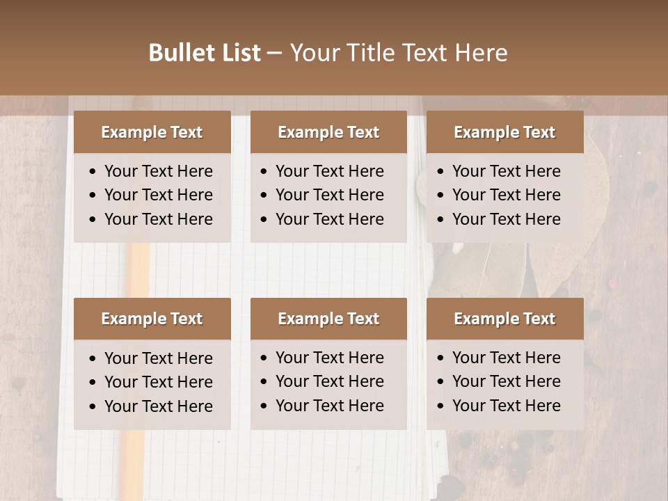 Food Spices Village PowerPoint Template