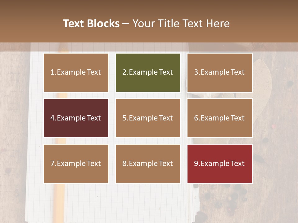 Food Spices Village PowerPoint Template