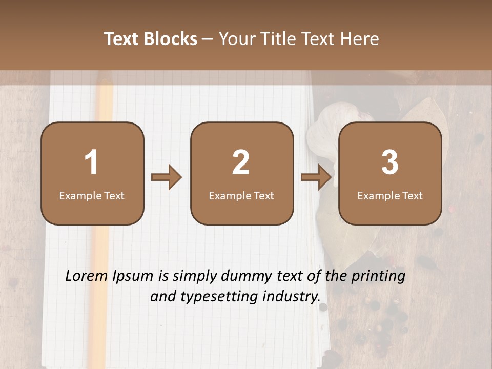 Food Spices Village PowerPoint Template
