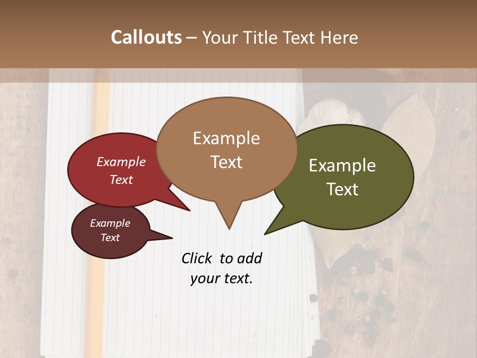 Food Spices Village PowerPoint Template