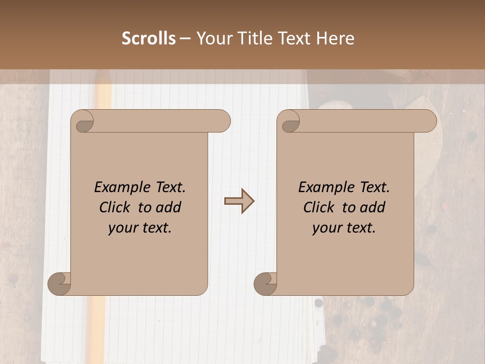 Food Spices Village PowerPoint Template