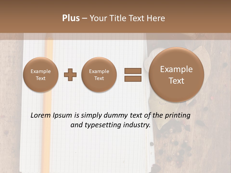 Food Spices Village PowerPoint Template