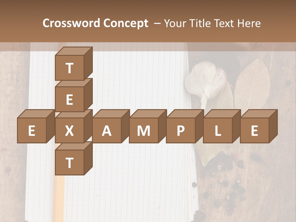 Food Spices Village PowerPoint Template