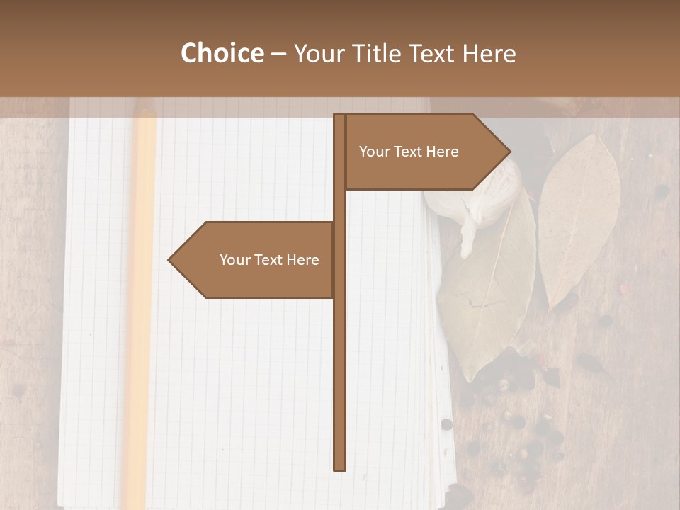 Food Spices Village PowerPoint Template