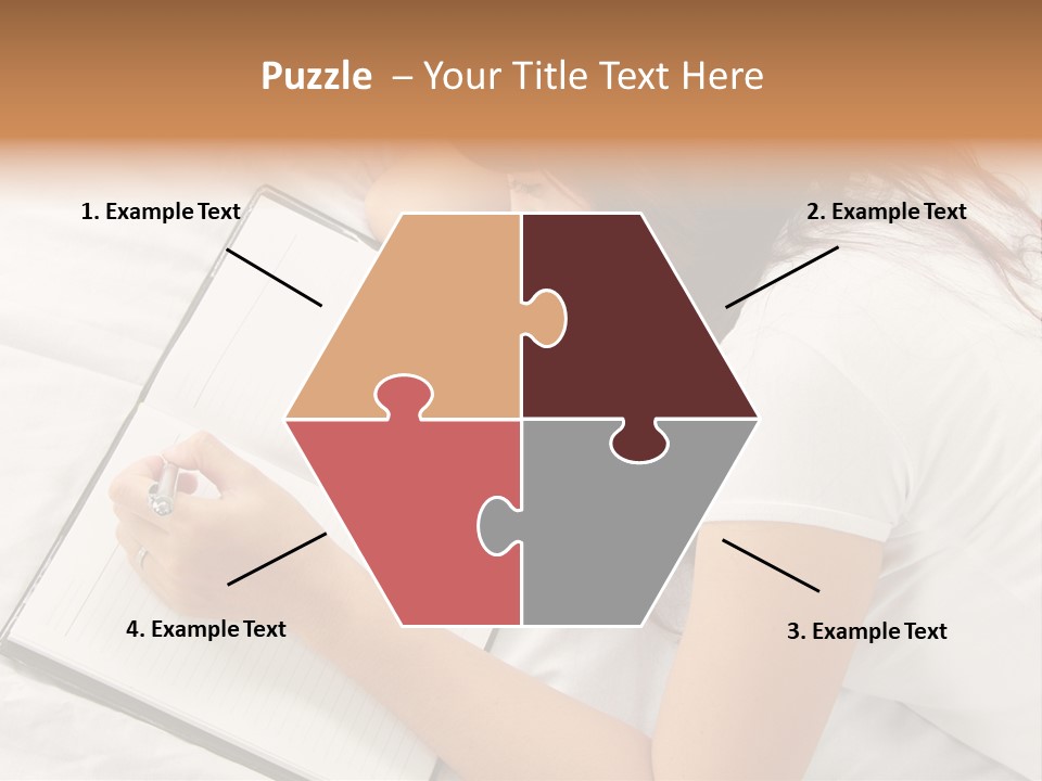 Confident Asian Lifestyle PowerPoint Template