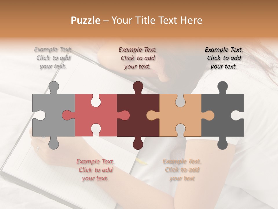 Confident Asian Lifestyle PowerPoint Template