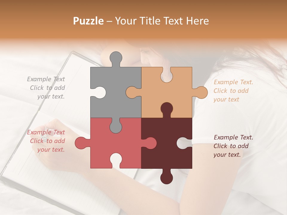 Confident Asian Lifestyle PowerPoint Template