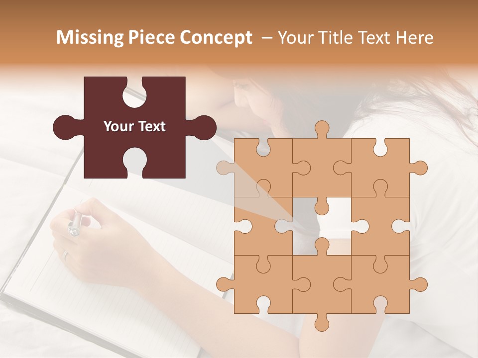 Confident Asian Lifestyle PowerPoint Template