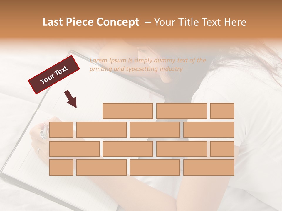 Confident Asian Lifestyle PowerPoint Template