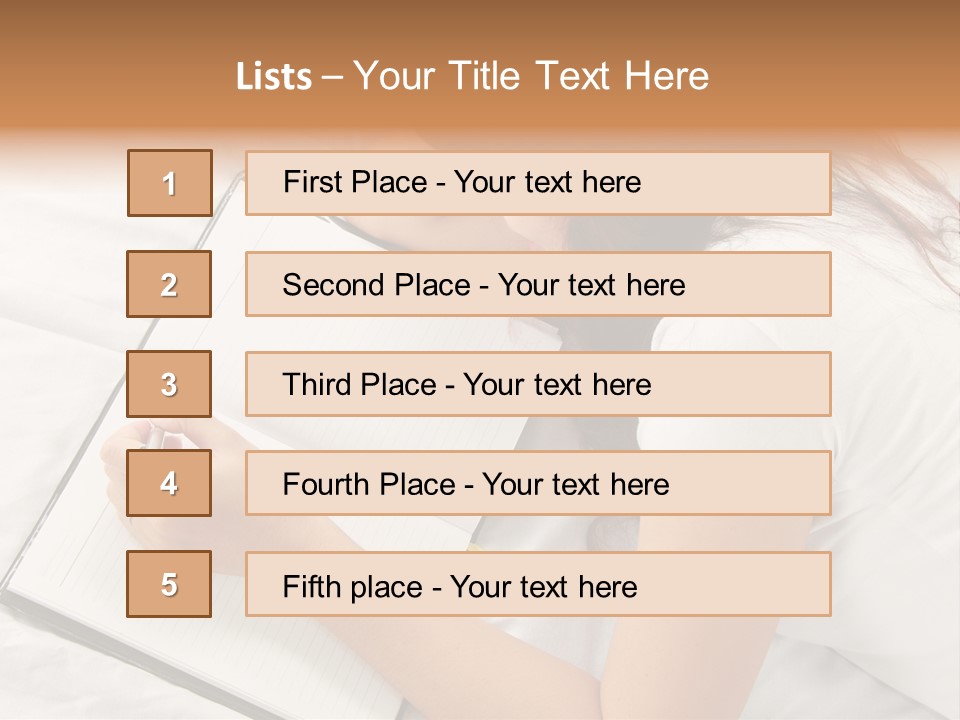 Confident Asian Lifestyle PowerPoint Template