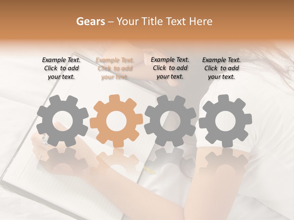 Confident Asian Lifestyle PowerPoint Template