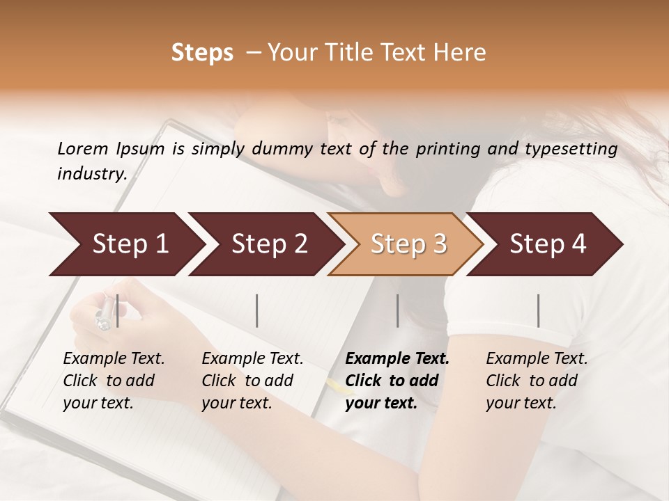 Confident Asian Lifestyle PowerPoint Template
