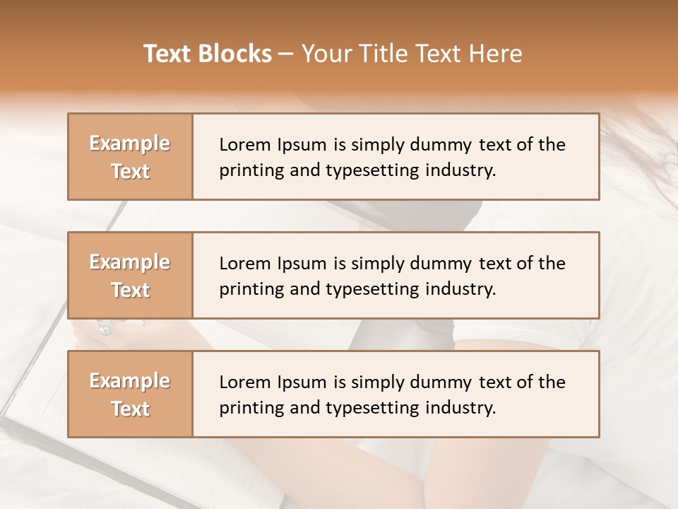 Confident Asian Lifestyle PowerPoint Template
