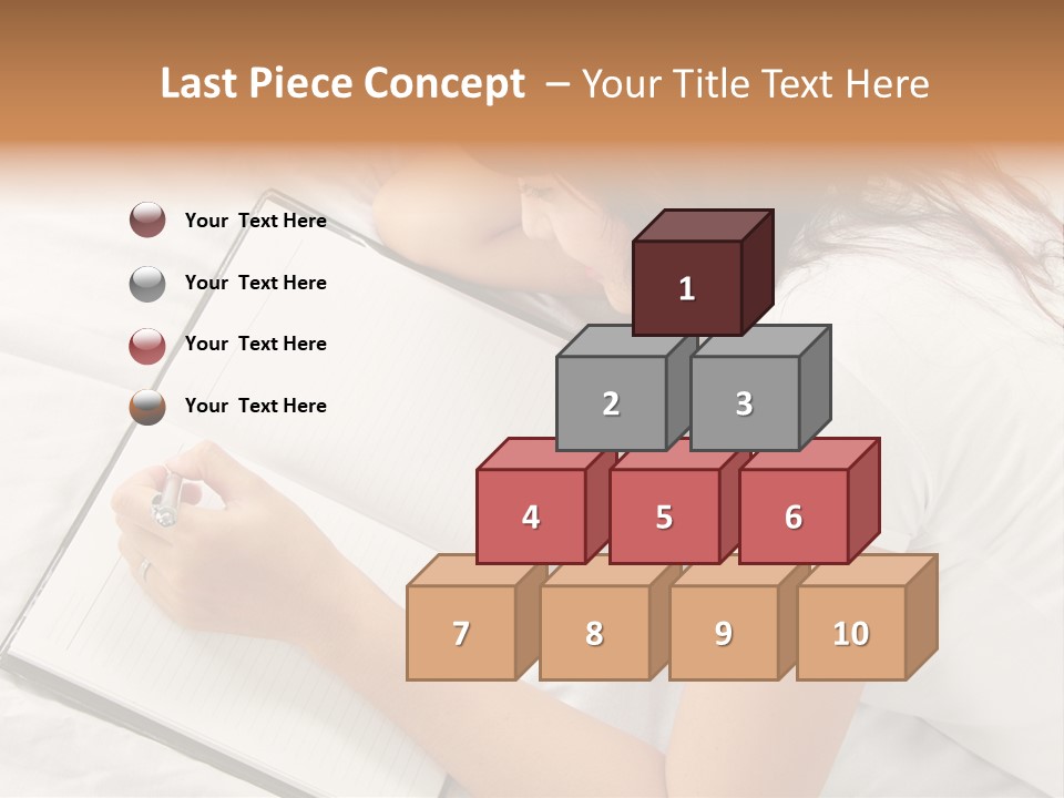 Confident Asian Lifestyle PowerPoint Template