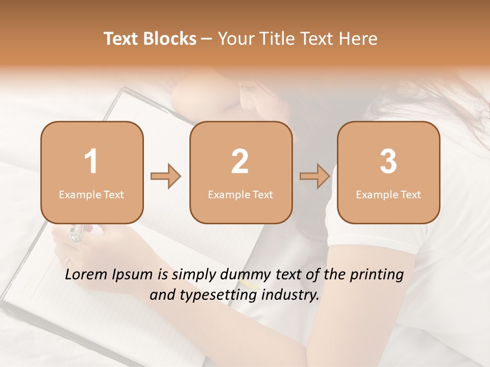 Confident Asian Lifestyle PowerPoint Template