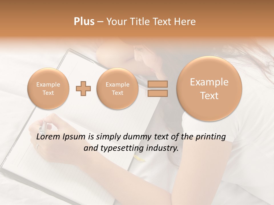 Confident Asian Lifestyle PowerPoint Template