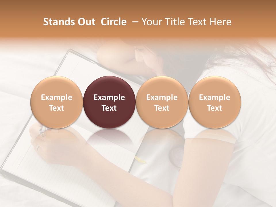 Confident Asian Lifestyle PowerPoint Template