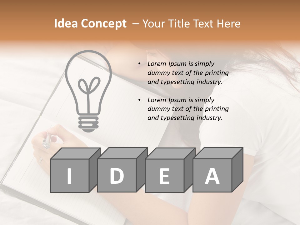 Confident Asian Lifestyle PowerPoint Template