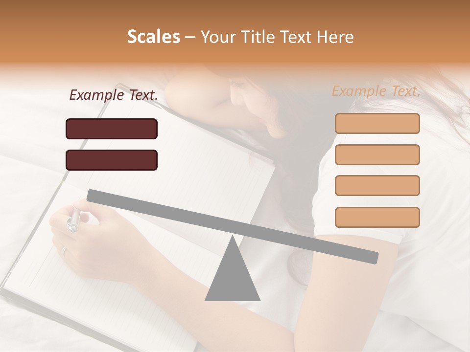 Confident Asian Lifestyle PowerPoint Template