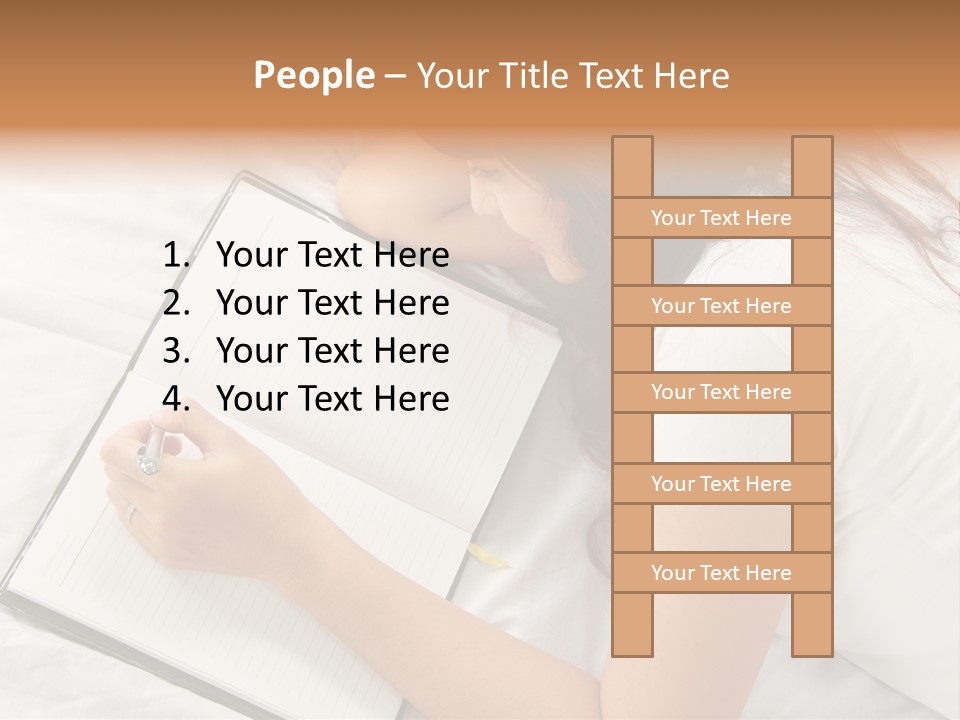 Confident Asian Lifestyle PowerPoint Template