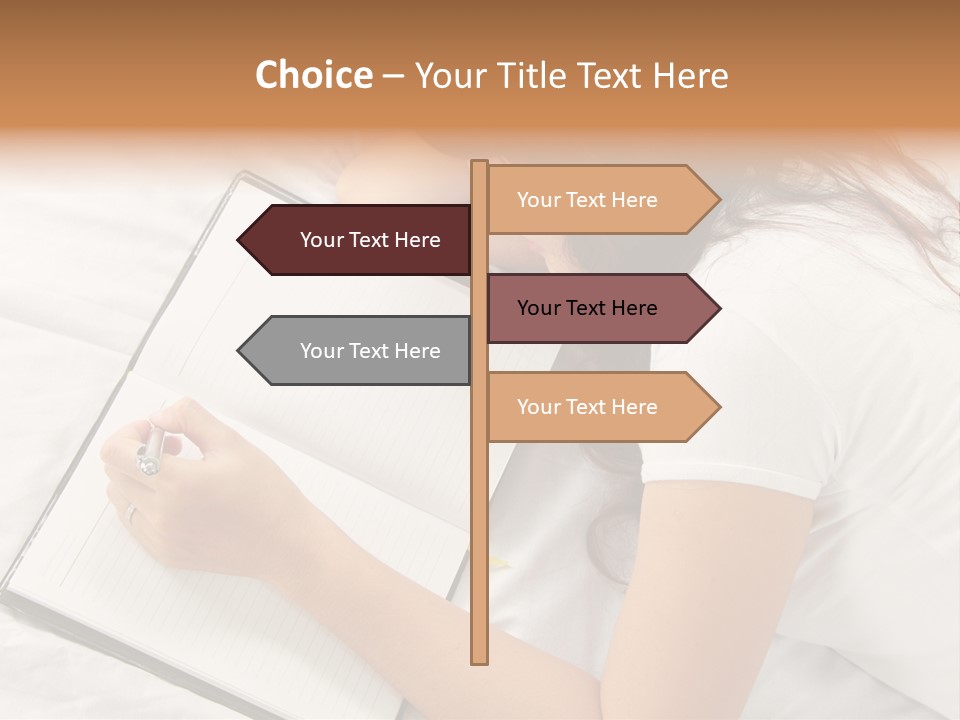 Confident Asian Lifestyle PowerPoint Template