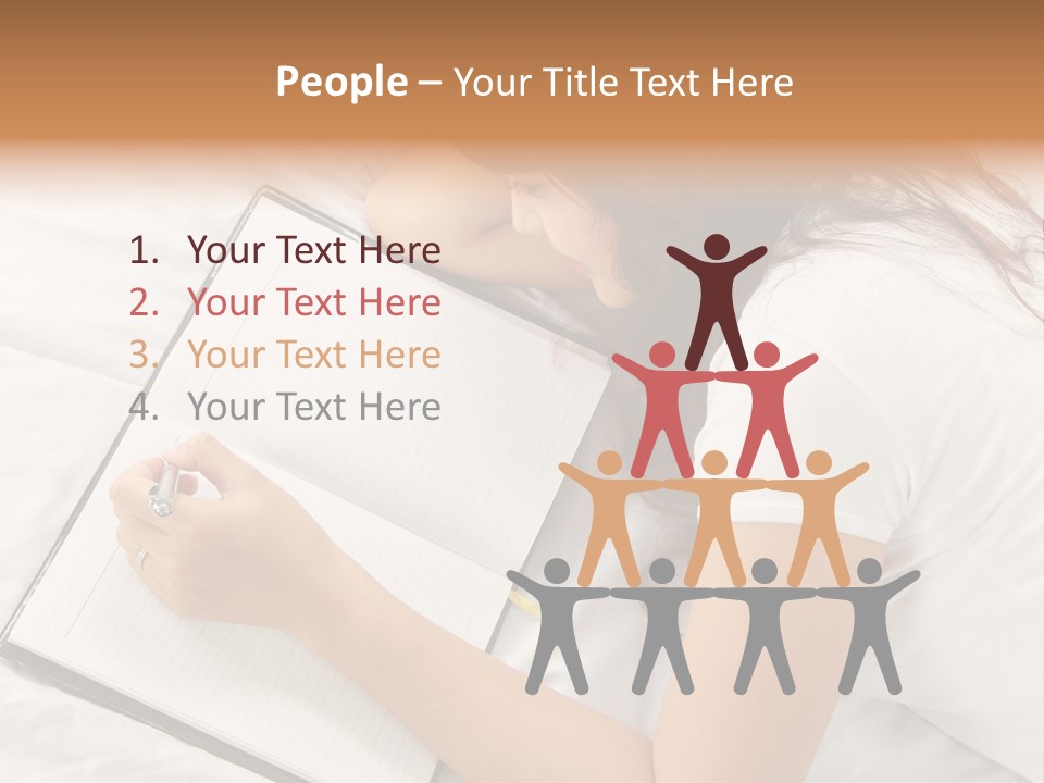 Confident Asian Lifestyle PowerPoint Template