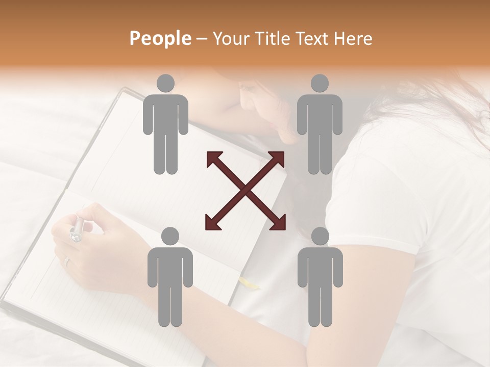 Confident Asian Lifestyle PowerPoint Template