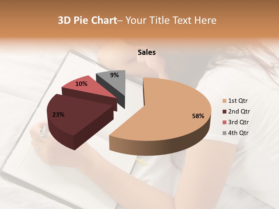 Confident Asian Lifestyle PowerPoint Template
