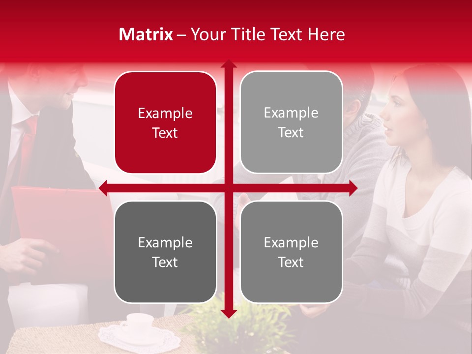 Consideration Dressed Up Contemplation PowerPoint Template