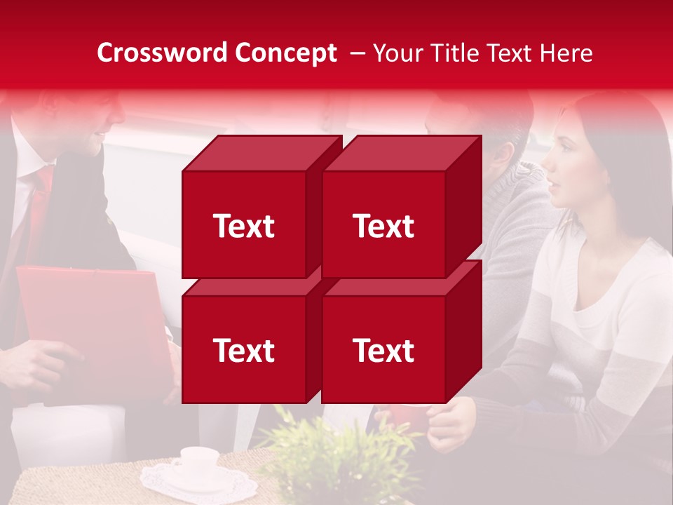 Consideration Dressed Up Contemplation PowerPoint Template