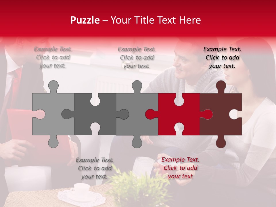 Consideration Dressed Up Contemplation PowerPoint Template