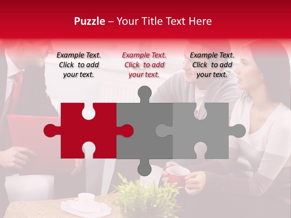 Consideration Dressed Up Contemplation PowerPoint Template