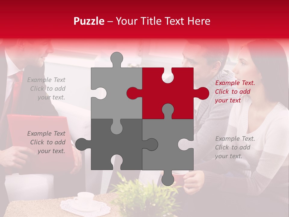 Consideration Dressed Up Contemplation PowerPoint Template