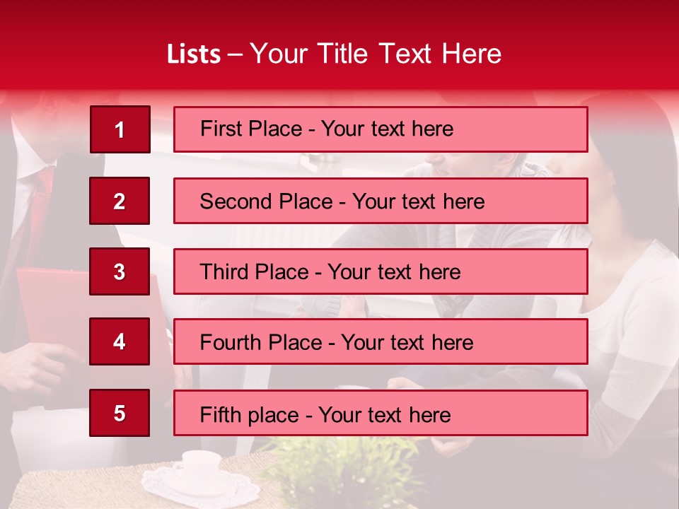 Consideration Dressed Up Contemplation PowerPoint Template