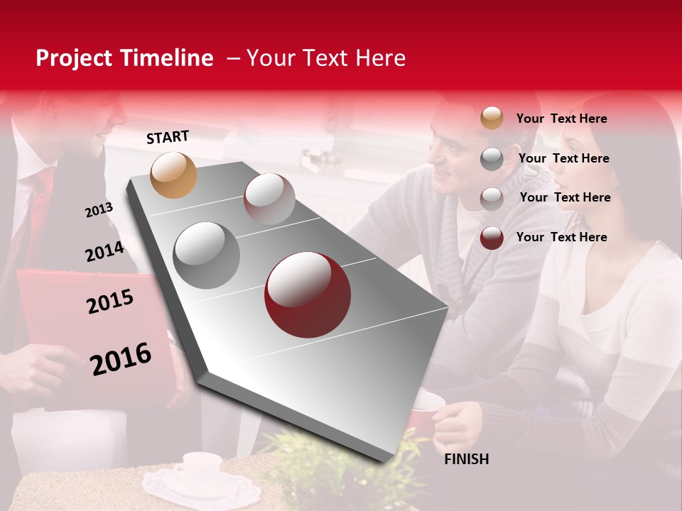 Consideration Dressed Up Contemplation PowerPoint Template