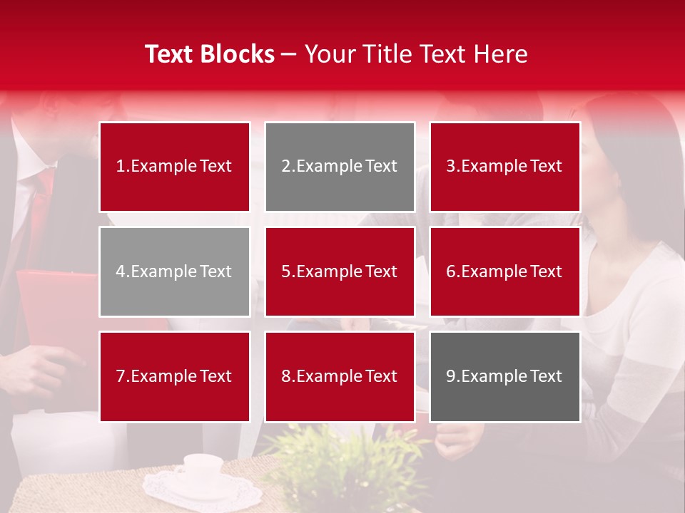 Consideration Dressed Up Contemplation PowerPoint Template
