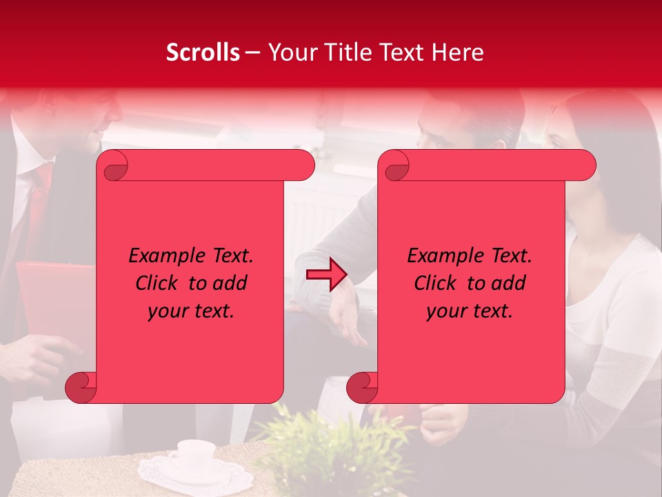 Consideration Dressed Up Contemplation PowerPoint Template