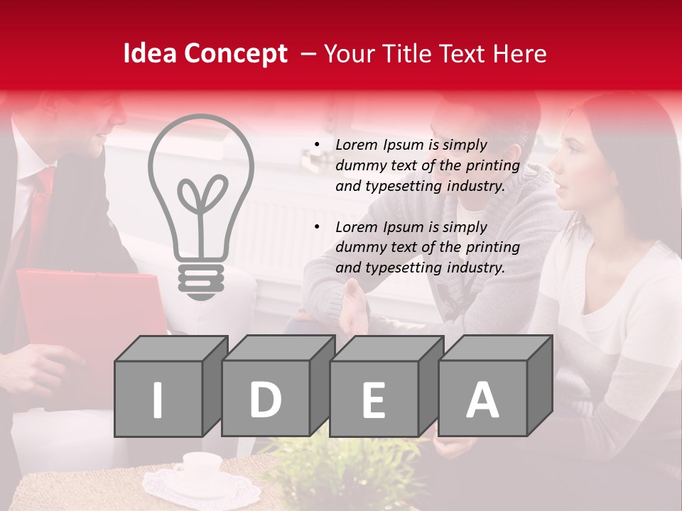 Consideration Dressed Up Contemplation PowerPoint Template