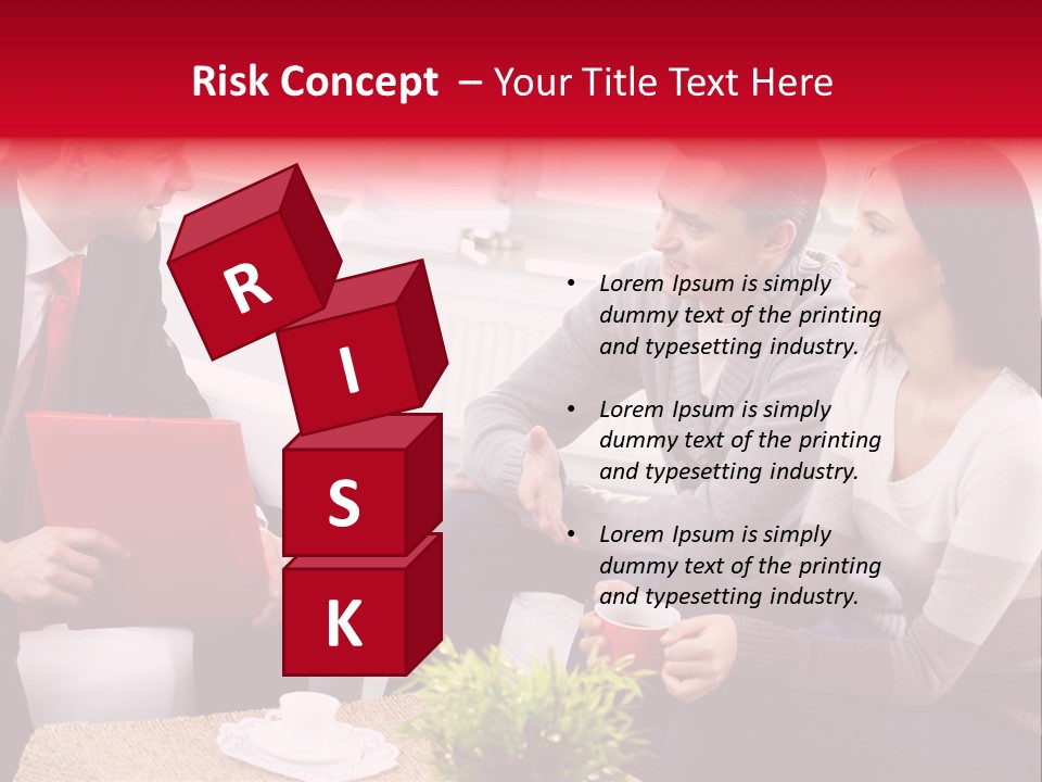 Consideration Dressed Up Contemplation PowerPoint Template